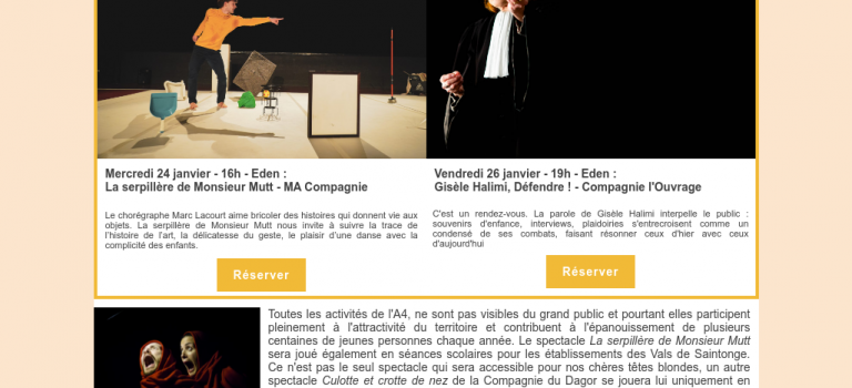 Newsletter Janvier 2024